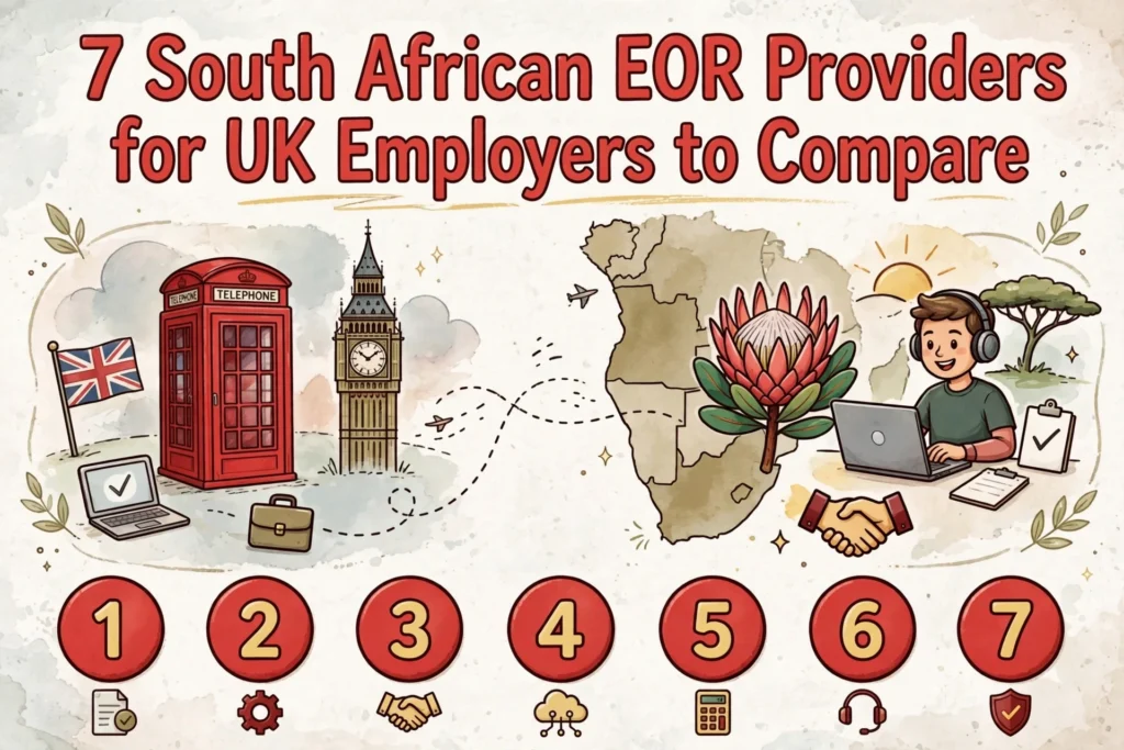 7 South African EOR Providers for UK Employers to Compare